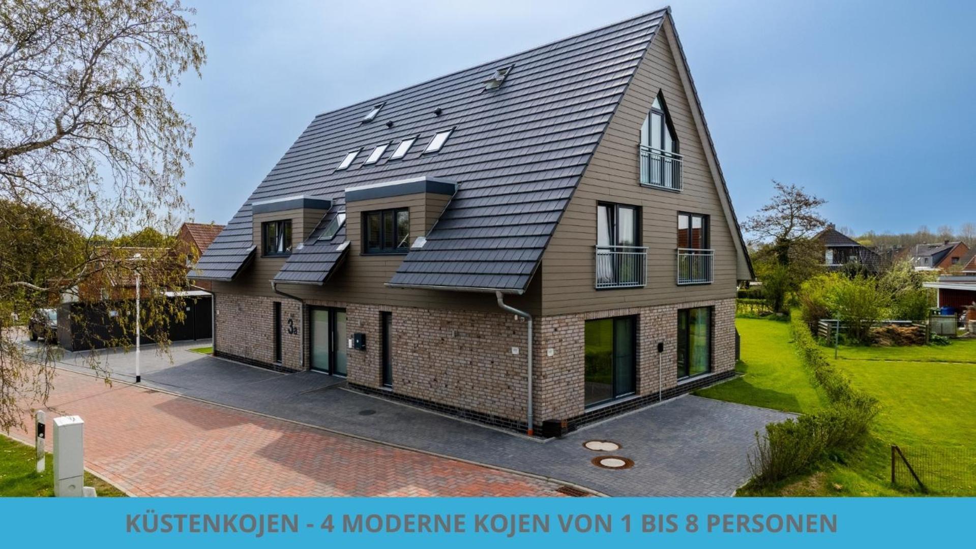Kuestenkojen Mit 4 Ferienwohnungen Fuer 1 Bis 8 Pers Mit Diversen Schlafzimmern, Garten Oder Balkon Büsum Zewnętrze zdjęcie